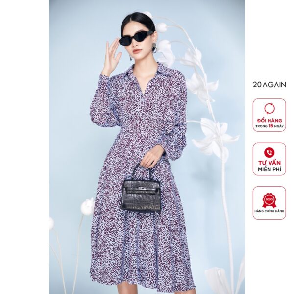 Áo sơ mi dài tay cổ đức 20AGAIN, thiết kế độc đáo, sành điệu ABA2395 - Hình ảnh 6