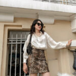 Áo sơ mi nữ dài tay, LUCETFASHION Organza Shirt, áo sơ mi nữ form rộng
