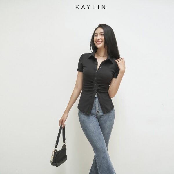 Áo Sơ Mi Nhấn Eo Thời Trang N1698 - KAYLIN - Hình ảnh 5