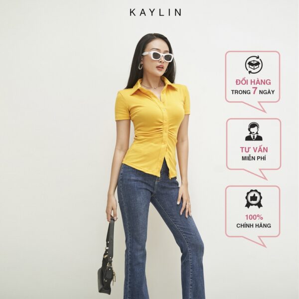 Áo Sơ Mi Nhấn Eo Thời Trang N1698 - KAYLIN