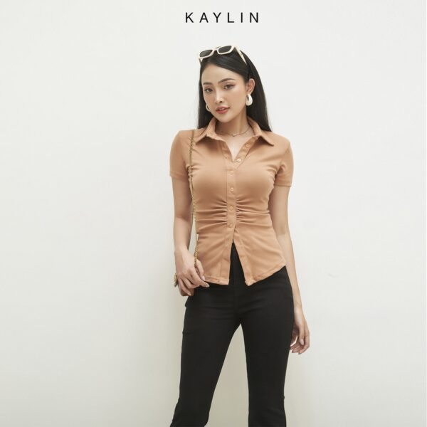 Áo Sơ Mi Nhấn Eo Thời Trang N1698 - KAYLIN - Hình ảnh 8
