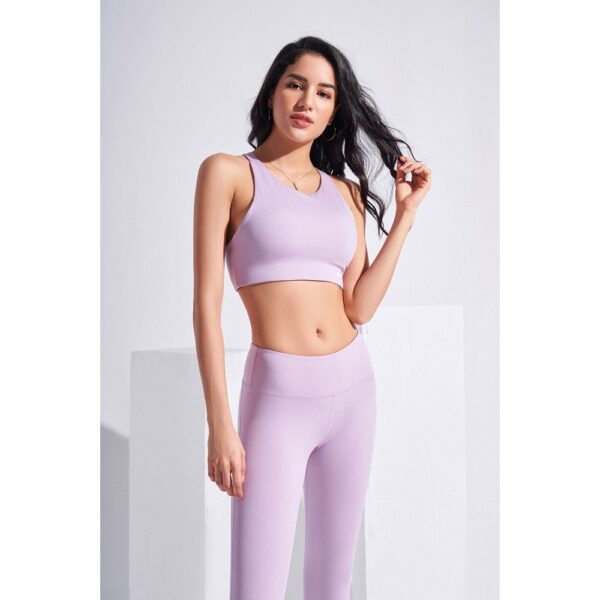 Áo tập gym yoga nữ WBR88 Runnavy by Carasix, bra tập Ecofriend, có đệm ngực - Hình ảnh 3