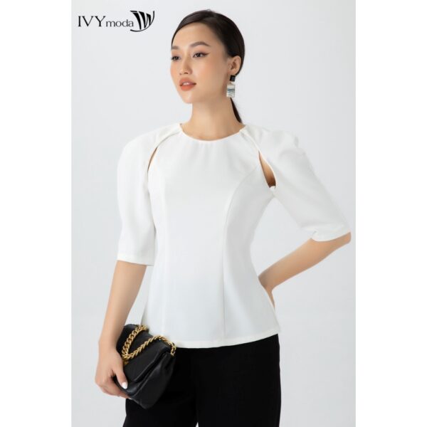 Áo tay lỡ cut-out nữ IVY moda MS 16M6922 - Hình ảnh 8