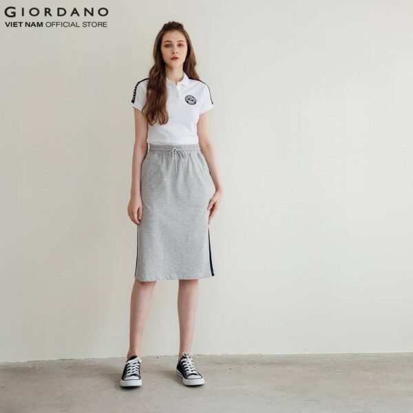 Áo Thun Có Cổ Nữ Giordano Polo 05319322 - Hình ảnh 5