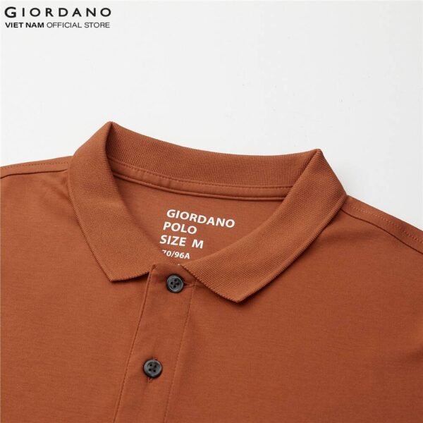 Áo Thun Có Cổ Polo Nam Luxury Touch Giordano 01010236 - Hình ảnh 2