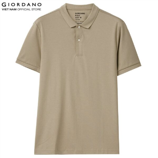 Áo Thun Có Cổ Polo Nam Luxury Touch Giordano 01010236 - Hình ảnh 4