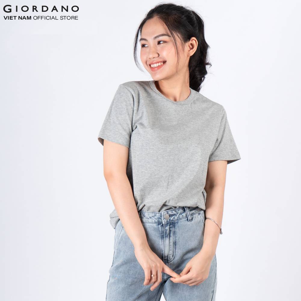 Áo Thun Nữ Cổ Tròn Giordano 05329329