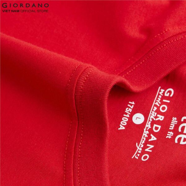 Áo Thun Nam Cổ Tròn Giordano 01020250 - Ảnh 7