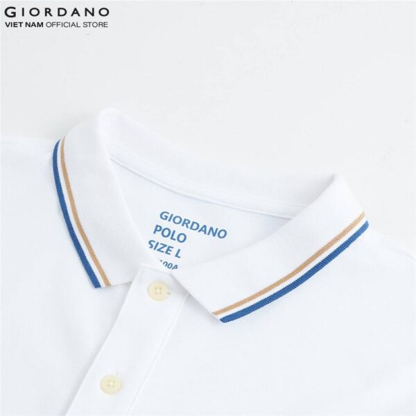 Áo Thun Nam Có Cổ Polo Giordano 01019260 - Hình ảnh 2