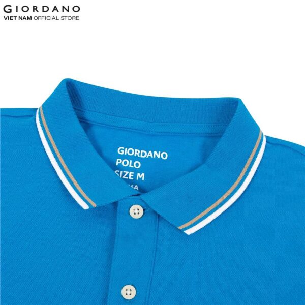 Áo Thun Nam Có Cổ Polo Giordano 01019260 - Hình ảnh 5