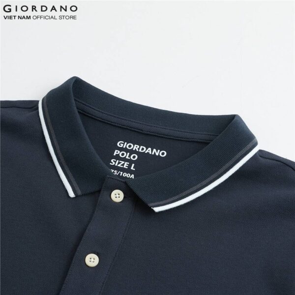 Áo Thun Nam Có Cổ Polo Giordano 01019260 - Hình ảnh 7