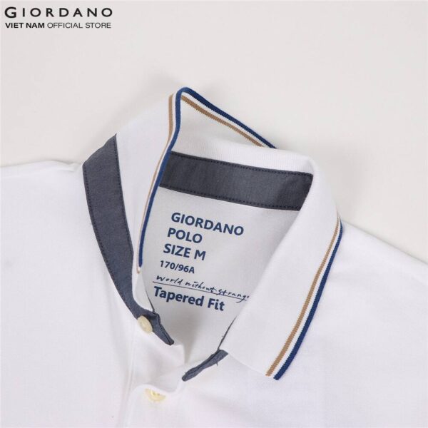 Áo Thun Nam Có Cổ Polo Giordano 01019260 - Hình ảnh 8