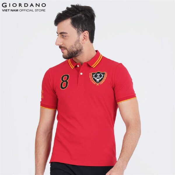 Áo Thun Nam Thematic Polo Giordano 01018402 - Hình ảnh 2