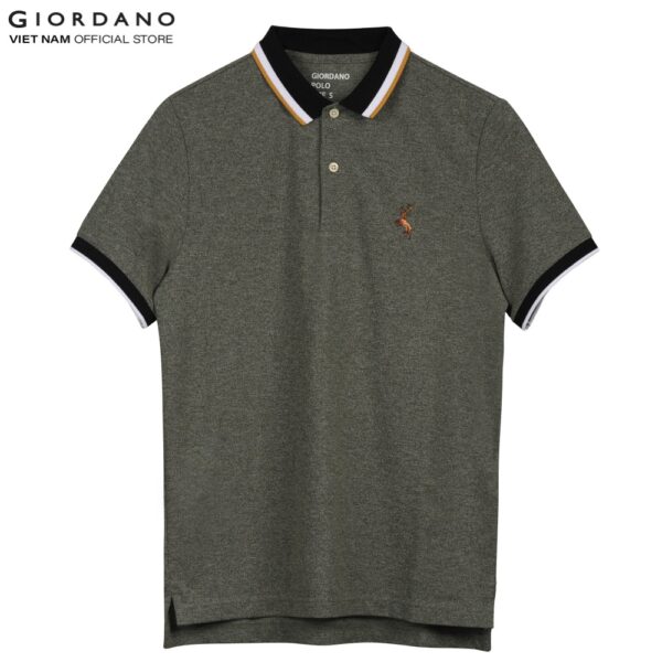 Áo Thun Ngắn Tay Có Cổ Nam Giordano Polo 01011202 - Hình ảnh 2