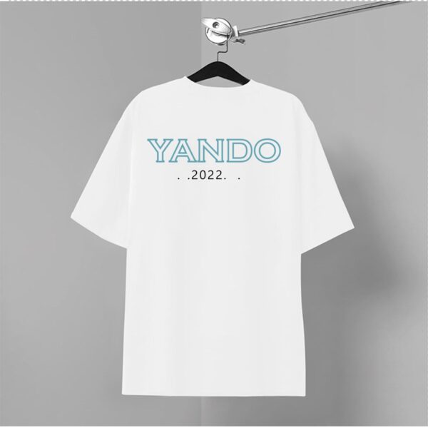 Áo Thun Tay Lỡ Nam Nữ Form Rộng YANDO OUTFITS ART001 Cotton 2 Chiều - Hình ảnh 2