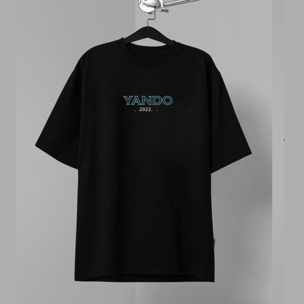 Áo Thun Tay Lỡ Nam Nữ Form Rộng YANDO OUTFITS ART001 Cotton 2 Chiều - Hình ảnh 3