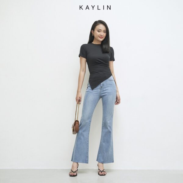 Áo Thun Vạt Xéo Thời Trang N1640 - KAYLIN - Hình ảnh 4