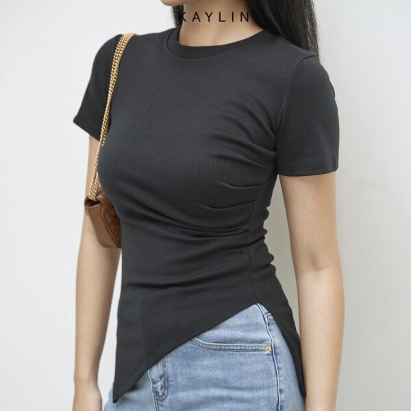 Áo Thun Vạt Xéo Thời Trang N1640 - KAYLIN - Hình ảnh 6