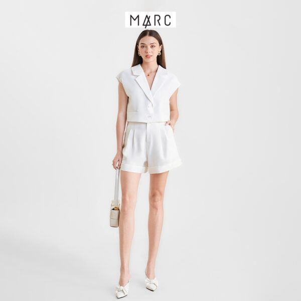 Áo vest nữ MARC FASHION kiểu crop 3 nút cài FALH0410 - Hình ảnh 6