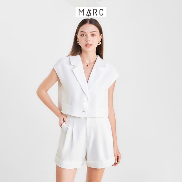 Áo vest nữ MARC FASHION kiểu crop 3 nút cài FALH0410 - Hình ảnh 7