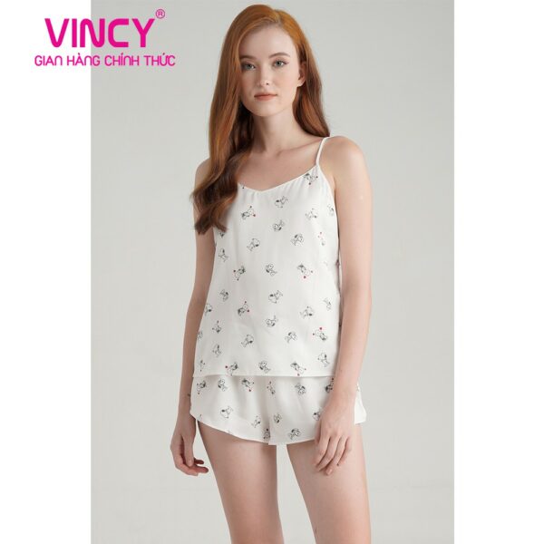 Bộ shorts satin Vincy BSS080S11