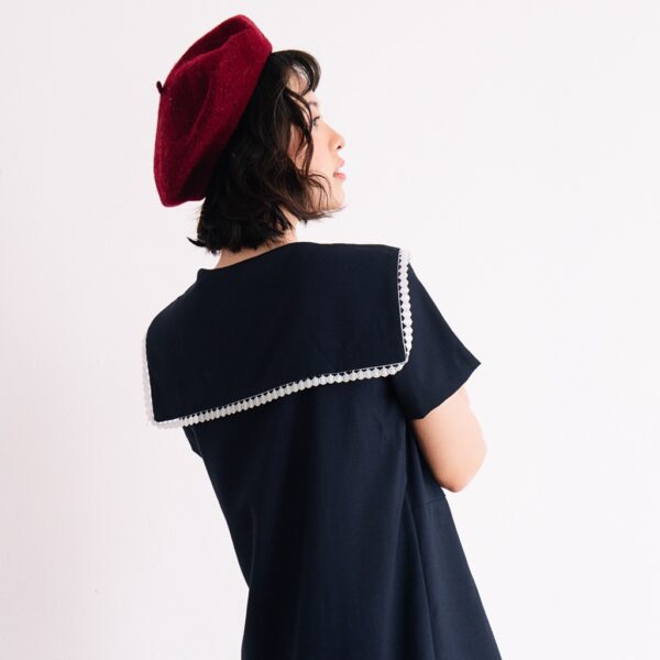 BLEUBIRD Váy suông linen thuỷ thủ ZOE DRESS - Hình ảnh 6