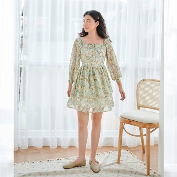 BLEUBIRD Váy voan xoè 2 tầng JARDIN DRESS - Hình ảnh 2