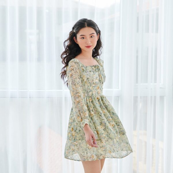 BLEUBIRD Váy voan xoè 2 tầng JARDIN DRESS - Hình ảnh 3