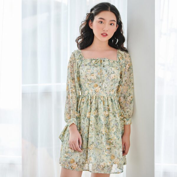 BLEUBIRD Váy voan xoè 2 tầng JARDIN DRESS - Hình ảnh 4