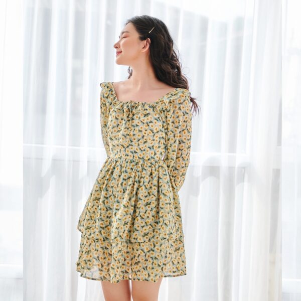 BLEUBIRD Váy voan xoè 2 tầng JARDIN DRESS - Hình ảnh 6