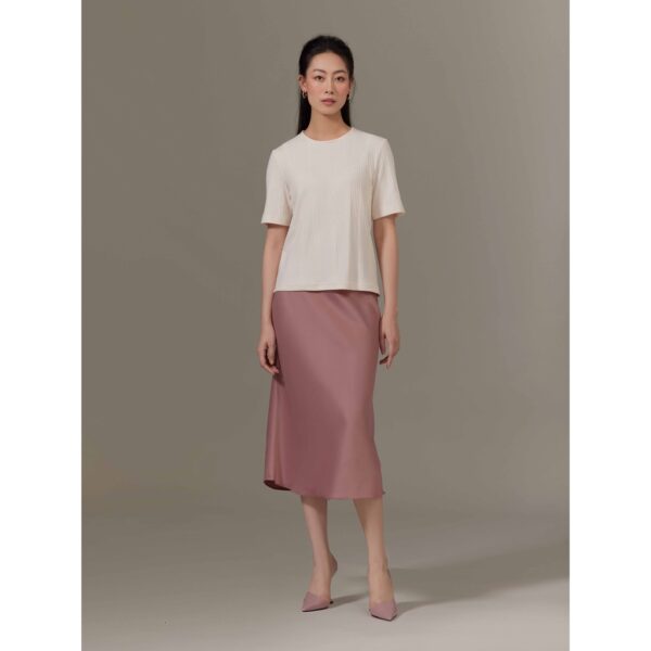 Chân váy lụa dáng đuôi cá Mauve Mermaid Skirt