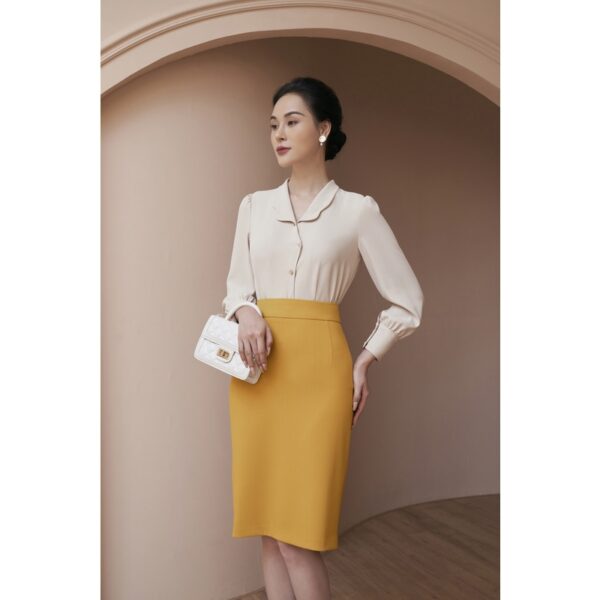 Chân Váy Thời Trang Quốc Dân Dáng Bút Chì Công Sở Design By LEMIA - CV19045 - Ảnh 3