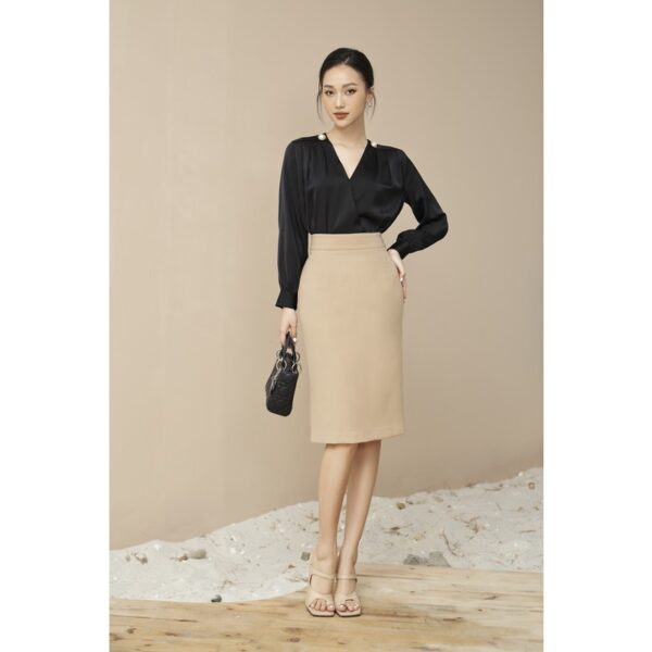 Chân Váy Thời Trang Quốc Dân Dáng Bút Chì Công Sở Design By LEMIA - CV19045 - Ảnh 4