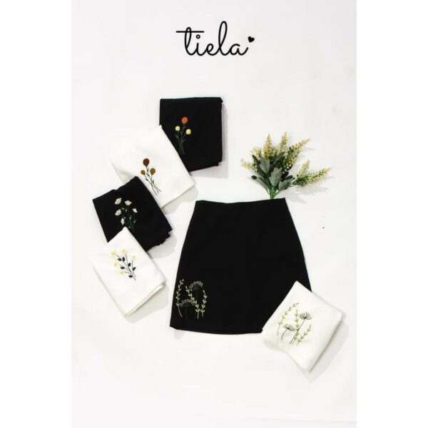 Chân váy thêu hoa bi TIELA - Chân váy chữ A công sở - Hoa bi Skirt - Ảnh 2