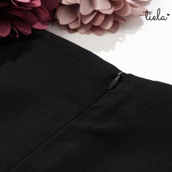 Chân váy thêu hoa bi TIELA - Chân váy chữ A công sở - Hoa bi Skirt - Ảnh 3