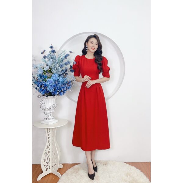 [chính hãng] Đầm Xếp Ly trước YANDO- DA59 - Hình ảnh 4