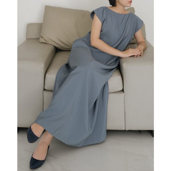 Đầm basic dáng dài phóng khoán Mauve Freedom dress - Hình ảnh 5