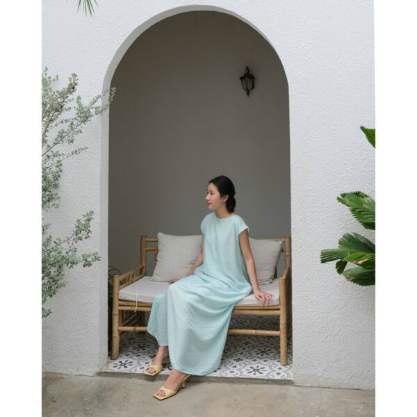 Đầm basic dáng dài phóng khoán Mauve Freedom dress - Hình ảnh 6