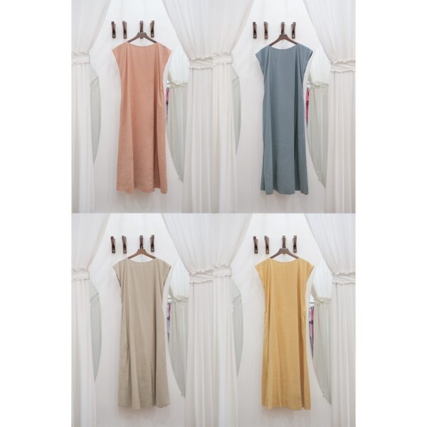Đầm basic dáng dài phóng khoán Mauve Freedom dress - Hình ảnh 8