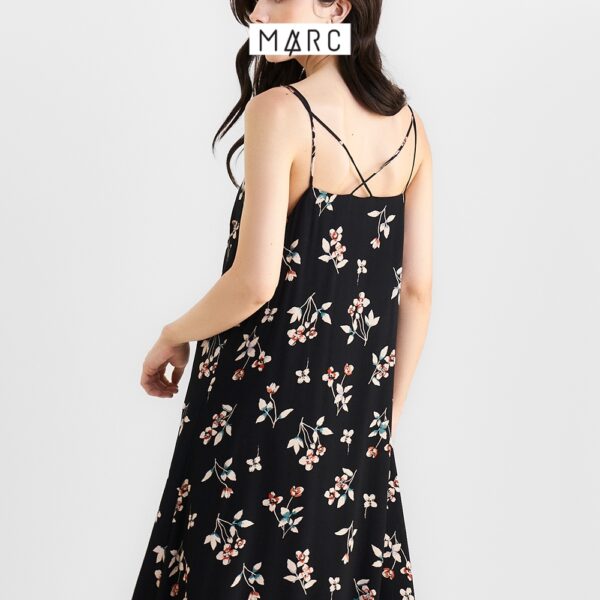 Đầm dây nữ MARC FASHION maxi họa tiết form rộng FAVH0509 - Hình ảnh 5