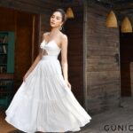 Đầm maxi nhún xòe bay bổng Gunich