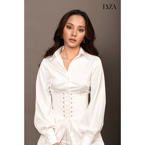 LYZA - Áo Sơ Mi Corset kèm quần - Hình ảnh 2