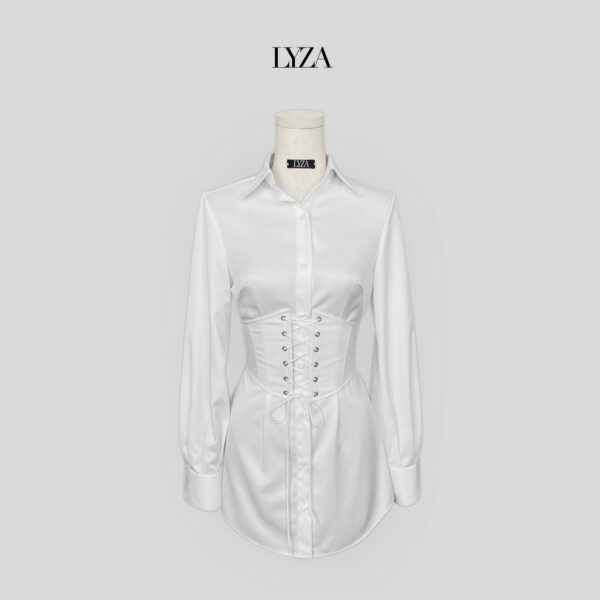 LYZA - Áo Sơ Mi Corset kèm quần - Hình ảnh 4