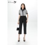 Quần baggy lửng nữ IVY moda MS 21M7321