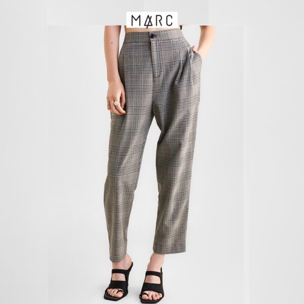 Quần baggy nữ MARC FASHION họa tiết caro CBHH0598 - Ảnh 4