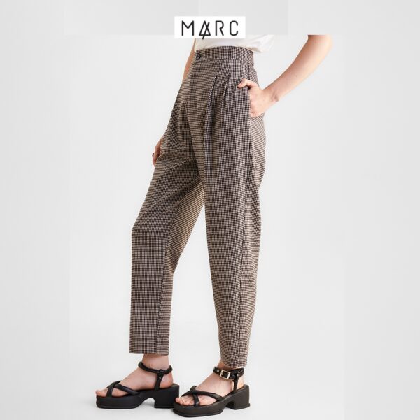 Quần baggy nữ MARC FASHION họa tiết caro CBHH0598 - Ảnh 5