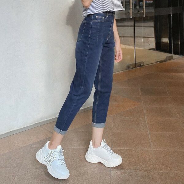 Quần jean ống thụng thời trang (Xanh đậm/nhạt) - GF03 - Ảnh 6