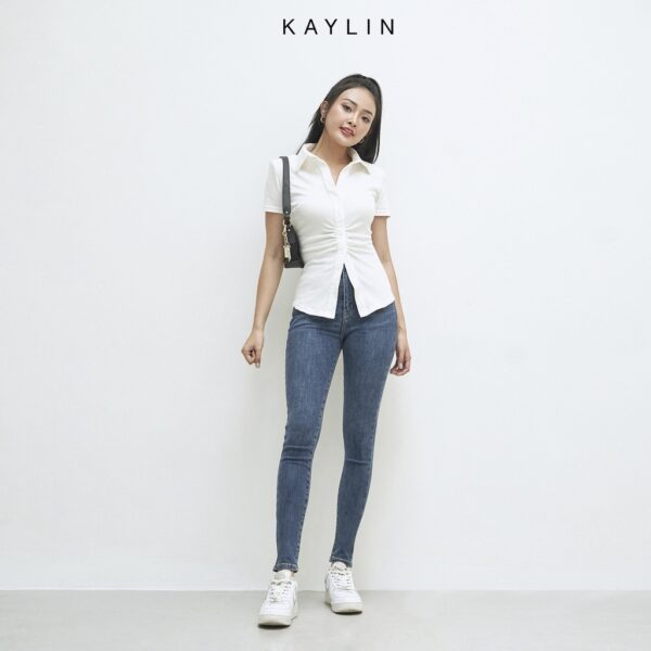 Quần Jean Skinny Trơn N1625 - KAYLIN - Hình ảnh 4