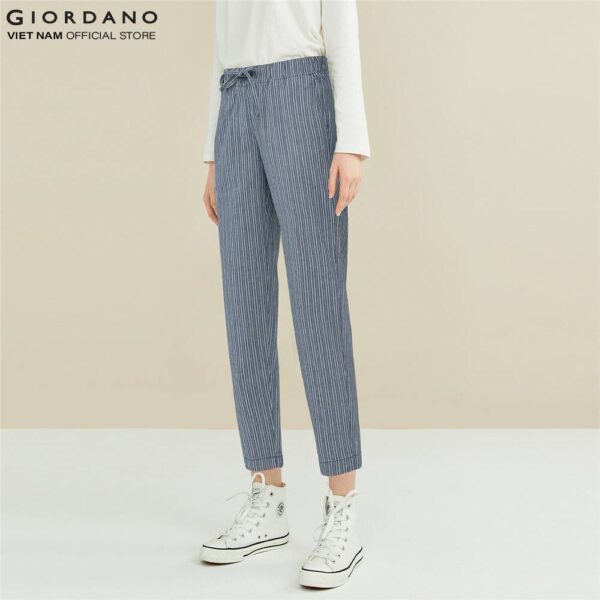 Quần Khaki Lửng Nữ Giordano 05429028 - Hình ảnh 2