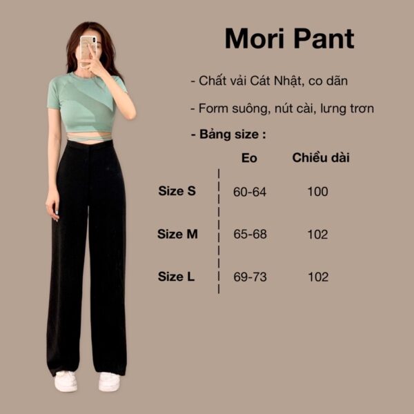 QUẦN MORI MORI PANTS - Ảnh 5